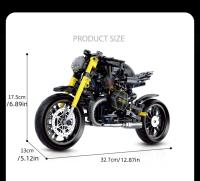 Bloques De Construcción Técnicos Clásicos Para Motocicleta Juguete De Montaje De Motocicleta Duke Harleys Locomotora Carril Racer Para Niños Regalo - details 14