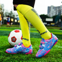 Zapatos De Fútbol Para Niños Entrenamiento Interior Y Exterior Microfibra Suave Para Principiantes Deportes Sociales Y Oficiales - details 21