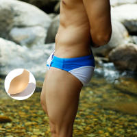Bragas De Natación Para Hombre Traje De Baño Push-up Sexy Surf Soft G-String Bikini Verano Ropa Deportiva De Poliéster Y Spandex - details 21