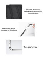 Silla Y Banco De Camping Plegables Para Adultos Mobiliario De Exterior Portátil Mini Para Viajes Silla De Playa Metal - details 4