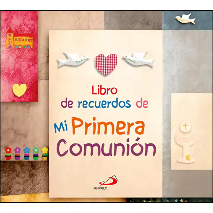 LIBRO DE RECUERDOS DE MI PRIMERA COMUNION - 1