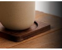 Taza de café japonesa - Tazas de cerámica artesanal para espresso, diseño rústico en gres, ideal para hogar o cafeterías - details 10