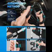 Ejercitador De Brazo Ajustable Twister U-Shaped Entrenador De Muñeca Para Hombros Brazos Y Pecho Ejercicio En Casa Gimnasio - details 6
