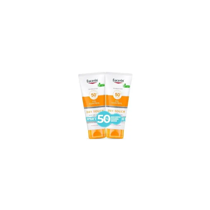 EUCERIN SUN PROTECTION GEL CREMA OIL CONTROL SPF50+ DUPLO 2X200 ML - 1