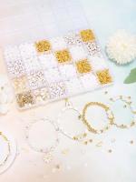 Kit De Hacer Pulseras Con Bolas De Arcilla DIY Bolas Planas Para Joyería De Amistad Con Encantos Regalos Para Niñas Material Acrílico - details 0