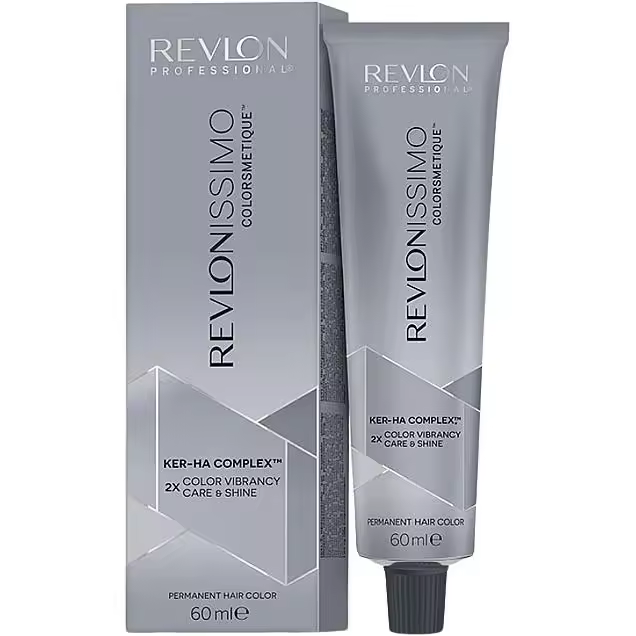 REVLON PROFESSIONAL TINTE REVLONISSIMO KER-HA COMPLEX  NUM 7 RUBIO MEDIO 60 ML - 1