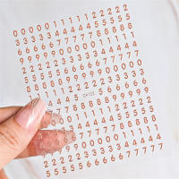 Juego De 5 Piezas De Letras Y Números 3D Adhesivos Para Uñas DIY En Oro Y Plata Decoración Para Manicura Herramientas De Accesorios De Uñas - details 5