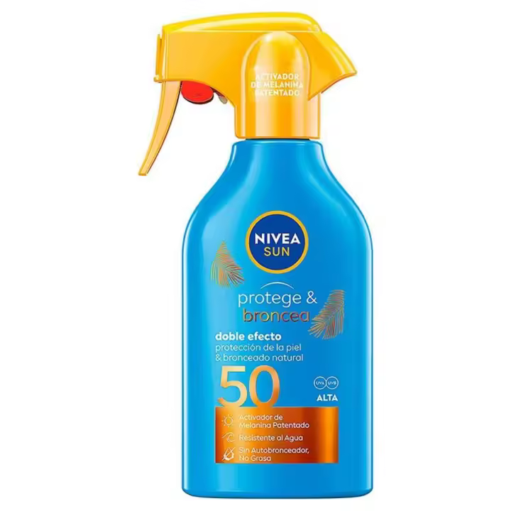 NIVEA SUN Protege & Broncea Spray Solar FP50 270ml - 1