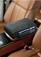 Almohadilla De Consola De Coche Con Almacenamiento Cubierta De Tela De Seda Almohadilla De Apoyo Para Mano De Memoria Espuma Auto Accesorios Interiores - details 11