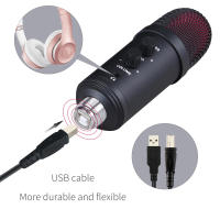 Micrófono De Grabación USB Para Computadora Y PC Condensador Con Control De Ganancia Y Eco Para Estudio Doméstico Plug And Play - details 2