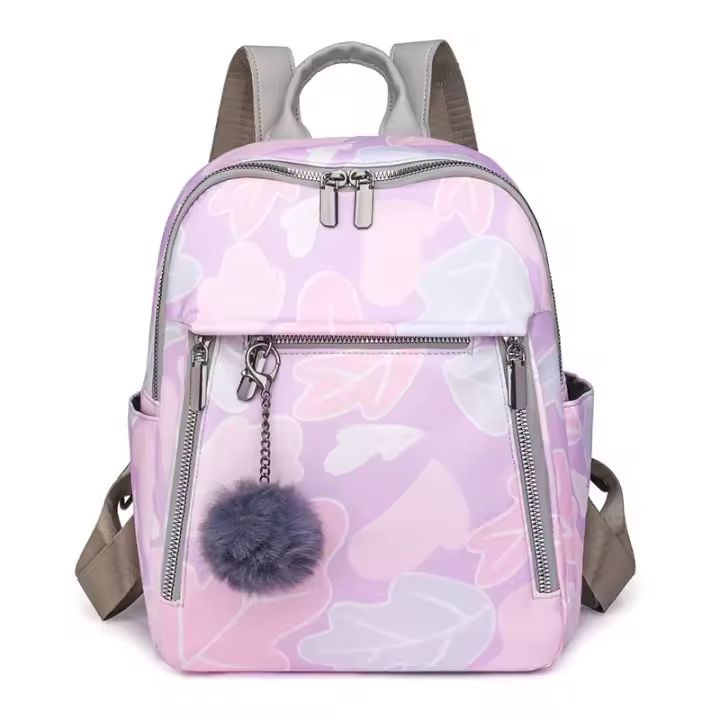 Mochipa Pequeña con estampado Negro para Mujer, mini mochila informal para Niños - 1