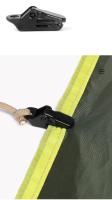 20PCS Clips De Tarpaulin Para Camping Y Acampar Clip De Mordaza Fijo Para Cordón De Viento De Tenda Accesorios De Equipo De Anclaje De Plástico - details 2