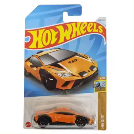 HOT WHEELS : Lamborghini Huracán Serrato - Naranja - Vehículos para Jugar - Regalo Original - Edad recomendada mayores de 3 años - 1