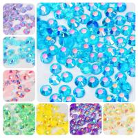 Kit De 3500 Piezas De Rhinestones De Colores Y Brillo Para Uñas Con Fondo Plano Resina Redonda Accesorios Para Decoración De Arte De Uñas DIY - details 6