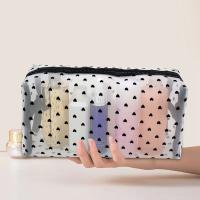 Bolsa De Cosméticos Grande En Forma Octogonal Con Cierre De Cremallera Para Almacenamiento De Maquillaje Y Toallitas De Playa Organizador De Baño - details 12