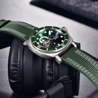 Reloj Mecánico Automático PAGANI DESIGN 43MM Bisel Cerámico 200M Agua Saphire Vidrio Acero Inoxidable NH39 Reloj De Hombre - details 4