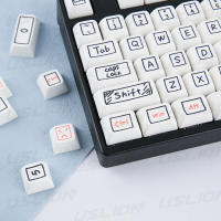 Graffiti Keycap XDA Perfil PBT 125 Teclas Para Teclado Mécanico MX Switch Accesorios Personalizados De Anime Lindo - details 2