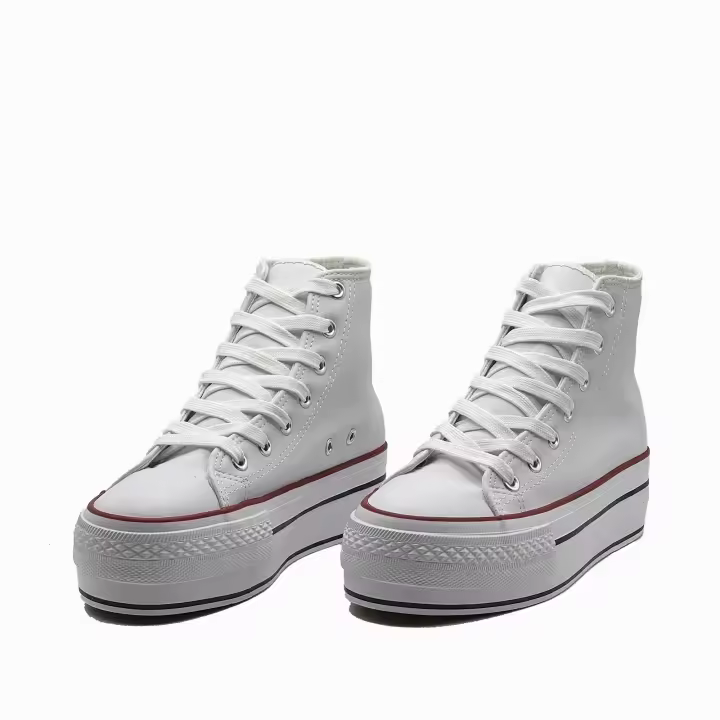 JZ Hermanos zapatillas deportivas de polipiel para mujer con plataforma doble - 1