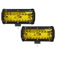 Luz De Trabajo LED De 7 Pulgadas Para Jeep Barra De Iluminación Offroad Barco Camión Tractor SUV ATV 12V 24V Resistente Al Agua - details 12