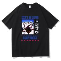 Camiseta De Hombre Asap Rocky 'No Seas Tonto' Camiseta De Algodón Con Estampado Alrededor Del Cuello Manga Corta Para La Vida Diaria - details 1