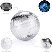 Luz de Floating Pool, Luz de piscina solar, 2 Luces LED flotantes RGB automática que cambia la lámpara de bola impermeable Luces LED sumergibles with Energía Solar para Estanque/Jardín/Pool/Estanque - details 0