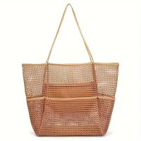 2025 Nuevo Bolso de Las Señoras Bolsa de Playa de Doble capa de Malla Bolsa de Playa Baño de Natacion artículos de tocador Bolsa de almacenamiento - details 0