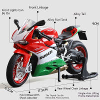 Moto De Escala 1:12 Para Niños Juguete De Metal Con Sonido Luz Y Absorción De Choque Simulación De Cadena Para Adolescentes - details 13