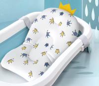 Asiento de baño para bebé, alfombrilla de apoyo plegable para bañera de bebé, almohadilla y silla para bañera de recién nacido, almohada antideslizante para bebé, cojín suave y cómodo para el cuerpo - details 2
