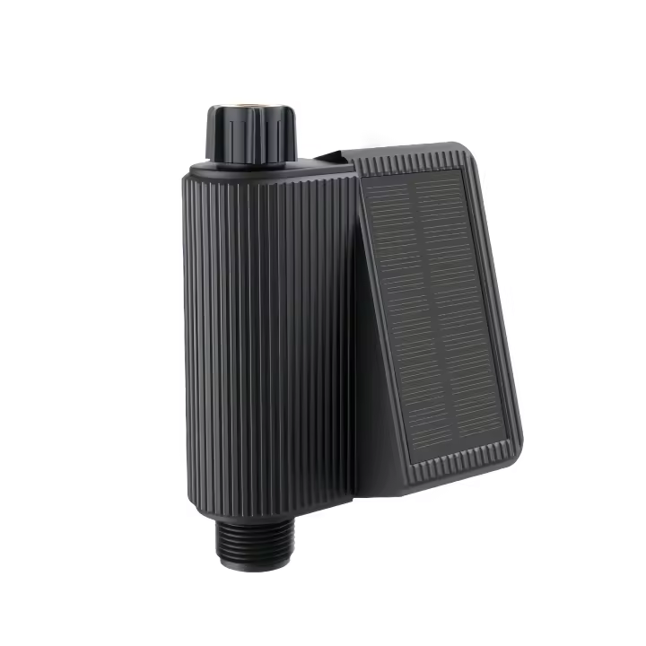 KEMEK Timer De Riego Inteligente Con Solar Powered Wifi Programable Para Sistema De Riego Automático Inlet De Latón Para Jardín Y Huerto - 1