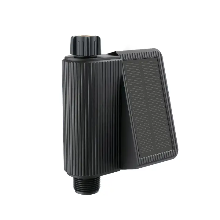 KEMEK Timer De Riego Inteligente Con Solar Powered Wifi Programable Para Sistema De Riego Automático Inlet De Latón Para Jardín Y Huerto - 1