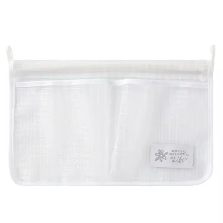 Organizador De Puerta De Nevera 1pc Bolsa De Red Colgante Para Almacenamiento En La Cocina Material De Poliéster Tamaño 22cm*13cm - 1