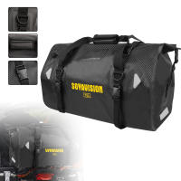 Bolsa De Motocicleta PVC Impermeable 20L 50/70L 100L Para Deporte Acuático Y Senderismo Kit De Viaje Con Mochila - details 11