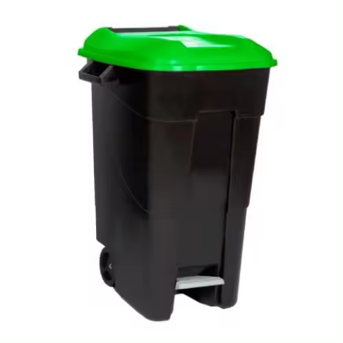 Contenedor de basura TAYG 120l. verde 423031 - 1