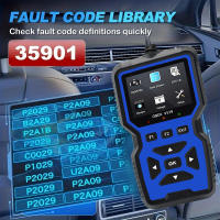 Herramienta De Diagnóstico OBD2 Para Coche Lectura De Códigos De Falla Motor Prueba De Tensión Recargable V519 Kit De Rescate Automotriz - details 4