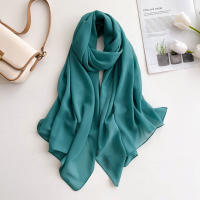 Pañuelo De Mujer IROJEFF De Seda Poliéster 2025 Hijab De Lino Premium Maxi Wrap Estilo Elegante Color Sólido Protección Solar - details 23