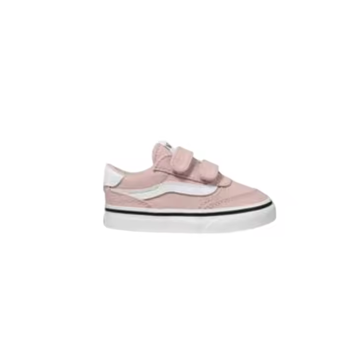 VANS BROOKLYN LS V SUEDE LONA ROSA/BLANCO O3N1 PARA NIÑA - 1