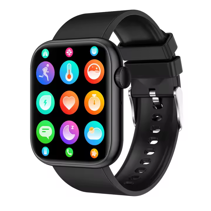 Reloj inteligente QX7 Nuevo Bluetooth Llamada Temperature Corporal Frecuencia Cardíaca Oxígeno en sangre Monitoreo de oxígeno en sangre - 1