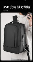 Mochila de negocios de gran capacidad para hombre, mochila moderna y de alta gama, bolso de hombro impermeable para computadora de viaje para hombre - details 12