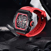 Reloj De Cuarzo Para Hombre PAGANI DESIGN 2023 Forma De Cuenco 40MM Vidrio De Zafiro Resistente Al Agua Y Luminoso Pulsera De Silicona Estilo Casual - details 28