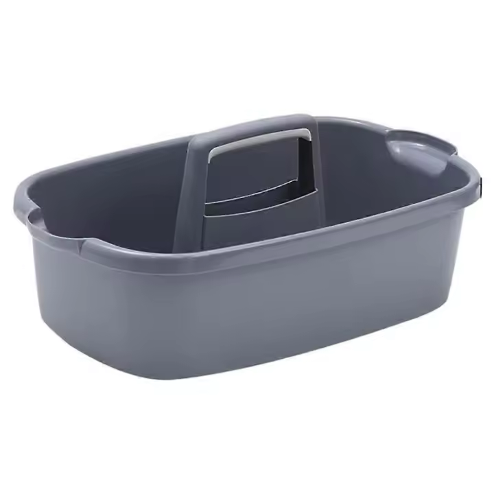 Cleaning Tool Storage Sundries Storage Case Sundries Storage Holder Plastic Storage Case Storage Container for Cosmetics Kitchen Organizing Holder - 1
