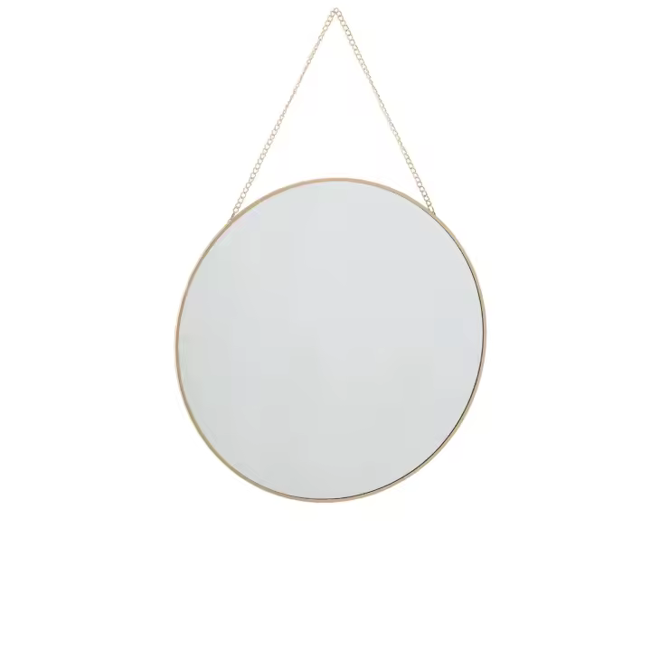 ARISE SHOP-*Espejo Redondo De Pared,Espejo Decorativo Moderno,Sala De Baño, Sala De Estar - 1