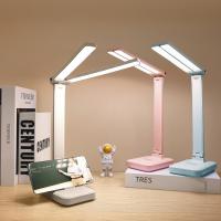 Lámpara De Escritorio LED Táctil Recargable USB Con 3 Niveles De Iluminación Protección Ocular Plegable Para Dormitorio Lámpara De Noche Para Mesa Al Final Del Camastro - details 7