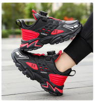Zapatos Deportivos Casuales Para Niños Transpirables Primavera Otoño Moda Juvenil Zapatillas Con Cordones Y Hebilla Material Superior De Cuero Suela EVA - details 21