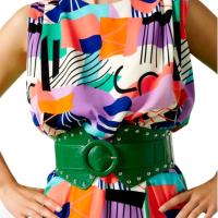 Minueto - Vestido Rosemary - Cuello redondo y ajuste perfecto a la cintura. - details 4