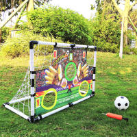 Set De Retenedor De Tela Para Goles De Fútbol Collapsible Portátil 88CM Con Codo De Inflador De Bolas Unisex - details 1