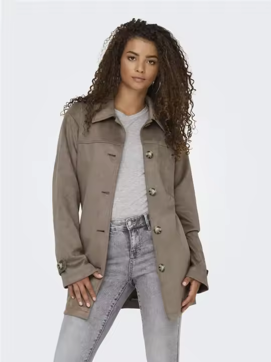 Cazadora Only Diane Beige - 1