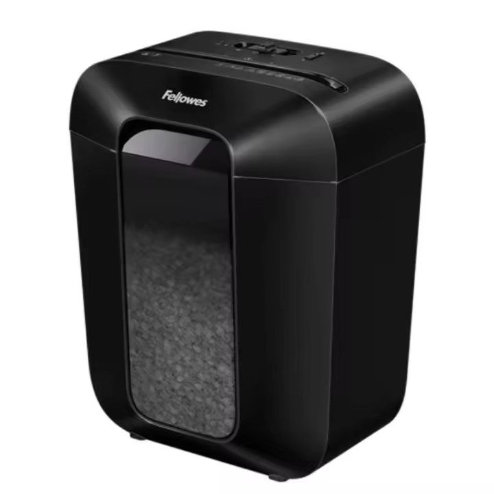 Destructora Fellowes LX41/ Minicorte de 4 x 12mm/ Negra - 1
