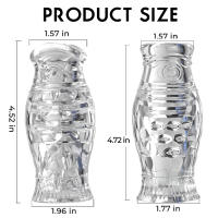 Copa De Masturbación Para Hombres Doble Cabeza Vagina Real Pocket Pussy Juguete Sexual Para Adultos Silicona Resistente Al Vacío - details 4