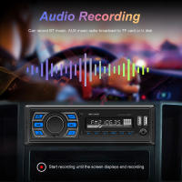 Podofo Radio De Coche In-Dash 1DIN MP3 Con DAB Y Soporte Bluetooth Reproductor De Música Estéreo 12V Carga Type-C - details 3