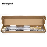 Bastón De Moda Dorado Con Flor Mango Decorativo Elegante Para Fiesta 93cm Con Punta De Goma Material De Acero - details 10